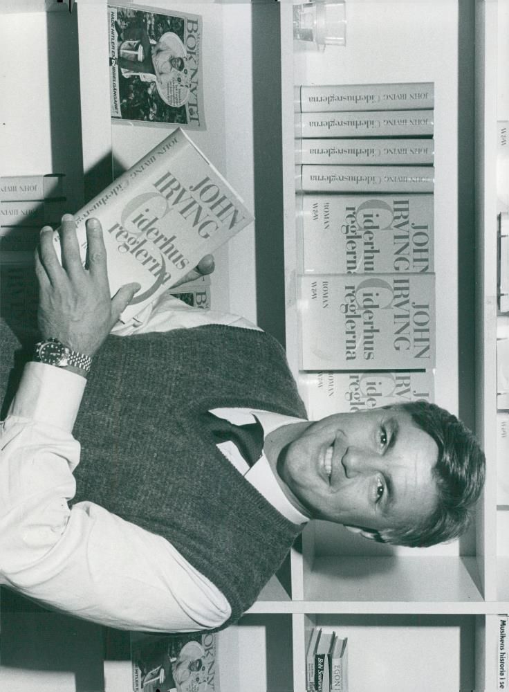 John Irving, American writer - Vintage Photograph
