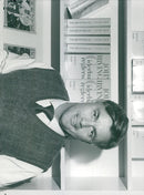 John Irving, American writer - Vintage Photograph