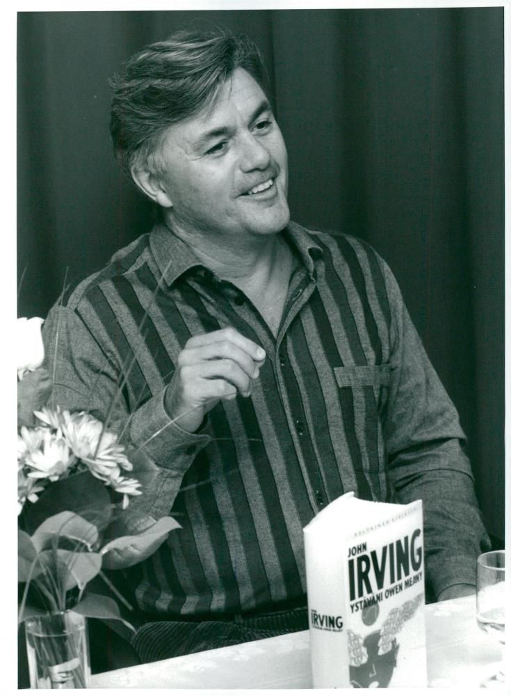 John Irving, American writer - Vintage Photograph