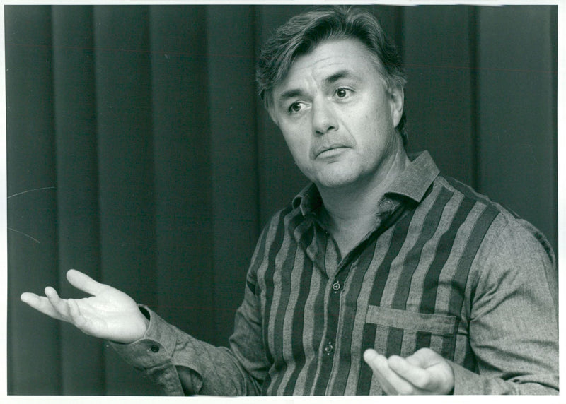 John Irving, American writer - Vintage Photograph