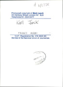 Karl Janik. - Vintage Photograph