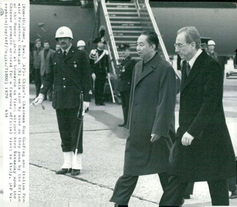 Hua Guofeng Politician China Miscellaneous: China's Chiarman - Vintage Photograph