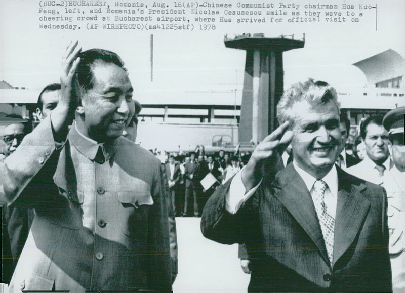 Hua Guofeng Politician China Miscellaneous: Chinese Communist Party - Vintage Photograph