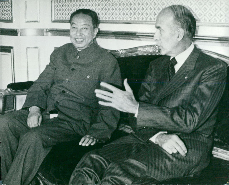 Hua Guofeng Politician China Miscellaneous: arrive in paris - Vintage Photograph