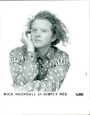 Simply Red: Mick Hucknall. - Vintage Photograph