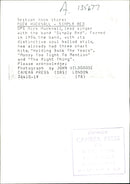 Simply Red:Mick Hucknall. - Vintage Photograph