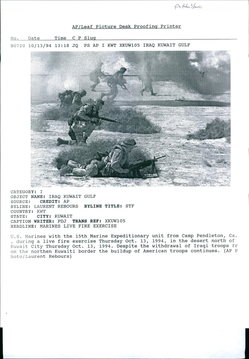 US marines. - Vintage Photograph