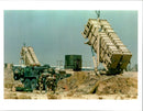 US soldiers set up a Patriot anti-missile battery. - Vintage Photograph