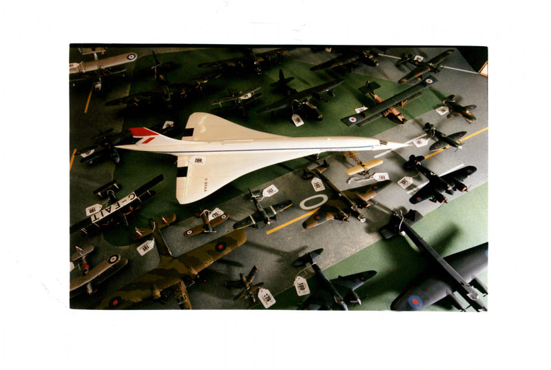 William Doyceland:British surrounded by other planes. - Vintage Photograph