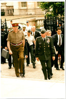 Peter Anthony Inge with john shalikashvili. - Vintage Photograph