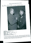 Peter Anthony Inge with gen. john shalikashvili. - Vintage Photograph