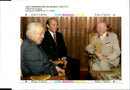 Peter Anthony Inge with president suharto. - Vintage Photograph