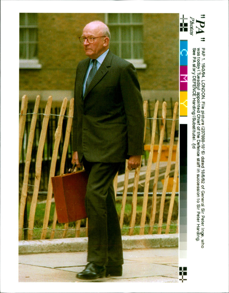 Peter Anthony Inge: - Vintage Photograph