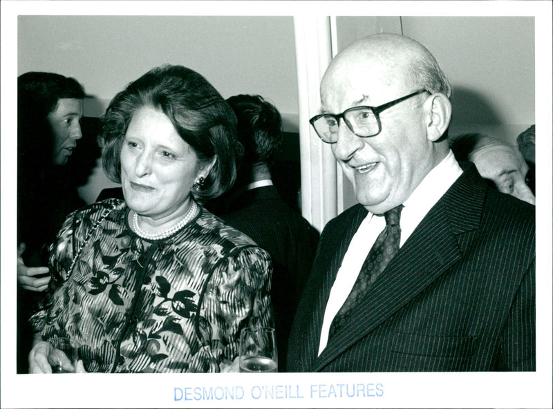 Peter Anthony Inge with lady inge. - Vintage Photograph