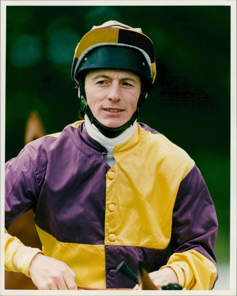 Jockey Kieran Fallen - Vintage Photograph