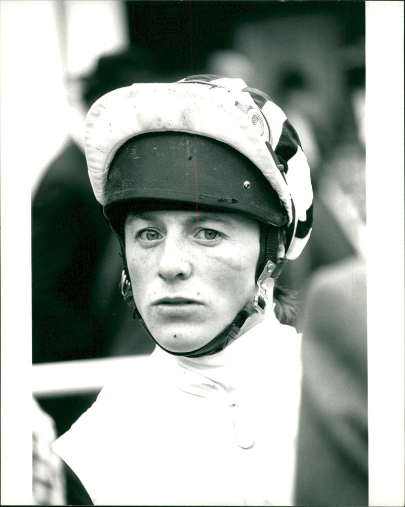 Jockey Kieran Fallen - Vintage Photograph