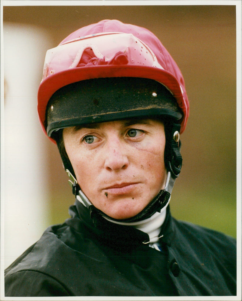 Jockey Kieran Fallen - Vintage Photograph