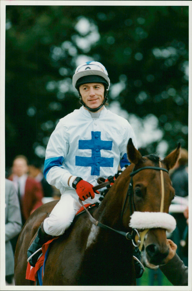 Jockey Kieran Fallen - Vintage Photograph