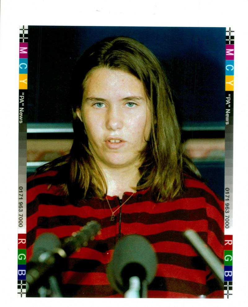 1995 EMMA JONES BEST FRIEND MURDERED SCHOOLG BILL SMITH DAVID WRITER - Vintage Photograph