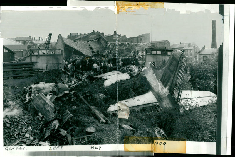 Aircraft Crash Argonaut - Vintage Photograph