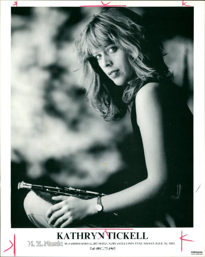 Kathryn Tickell: N.E Music. - Vintage Photograph