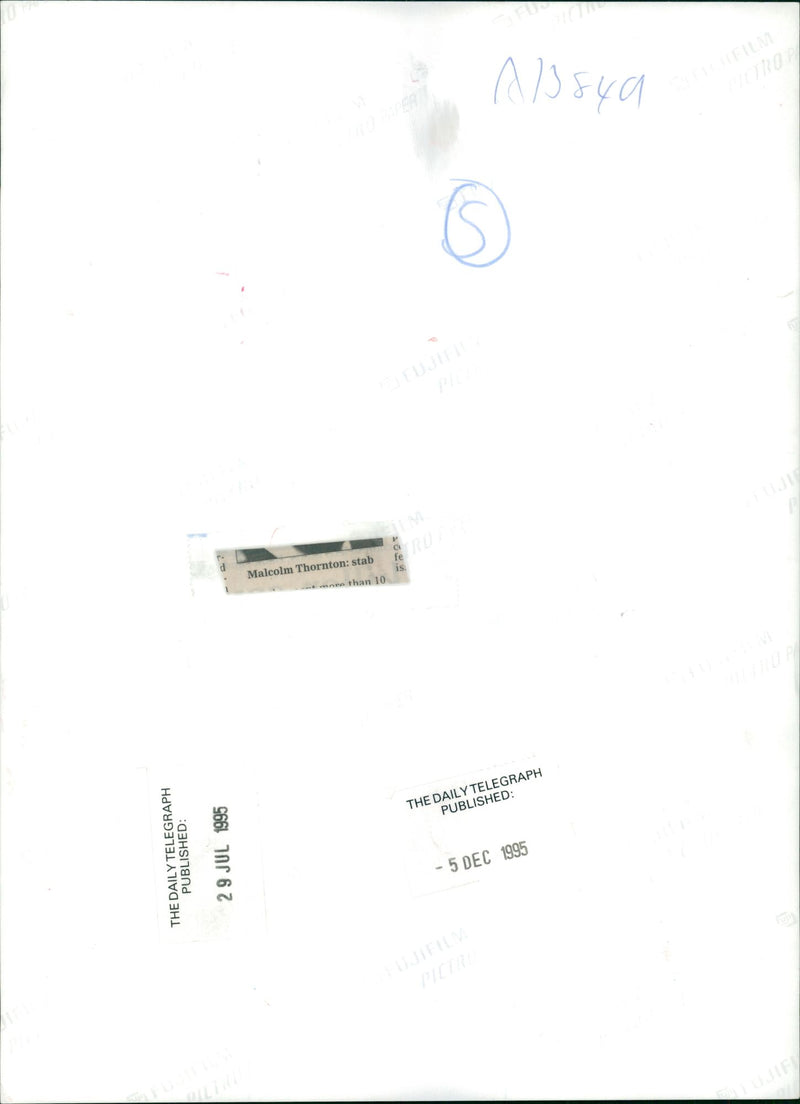 Sara Thornton's husband - Vintage Photograph