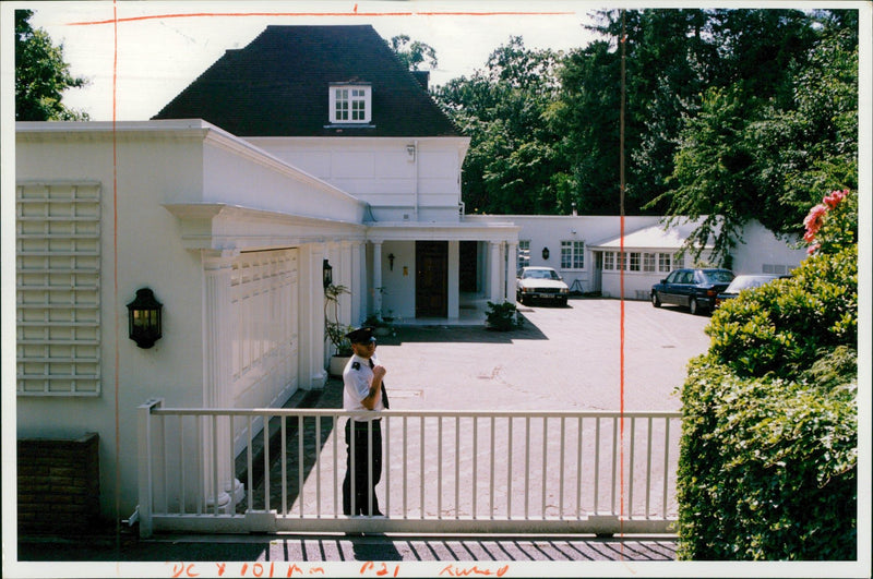 Agha Hasan Abedi's House - Vintage Photograph