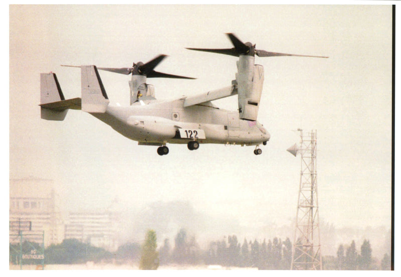 Aircraft: Helicopter V22 Osprey. - Vintage Photograph