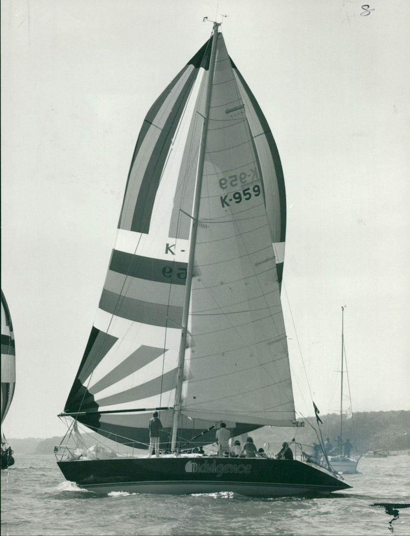 Ship yacht indulgence: The yacht indulgence. - Vintage Photograph