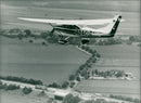 Germany: ADAC Traffic Observation Plane. - Vintage Photograph