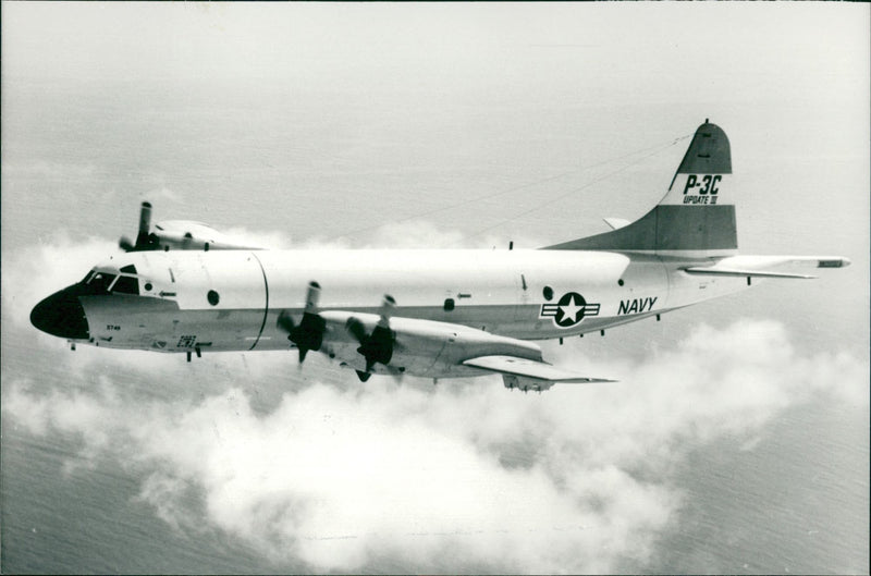 Aircraft: P-3C. - Vintage Photograph