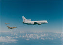 Aircraft Refueling in the air: - Vintage Photograph