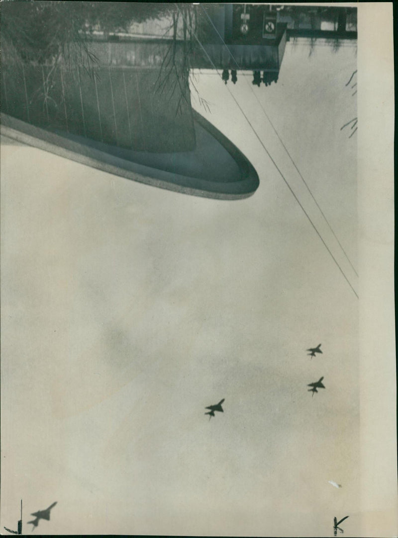 Aircraft: Russian Jet fighters - Vintage Photograph