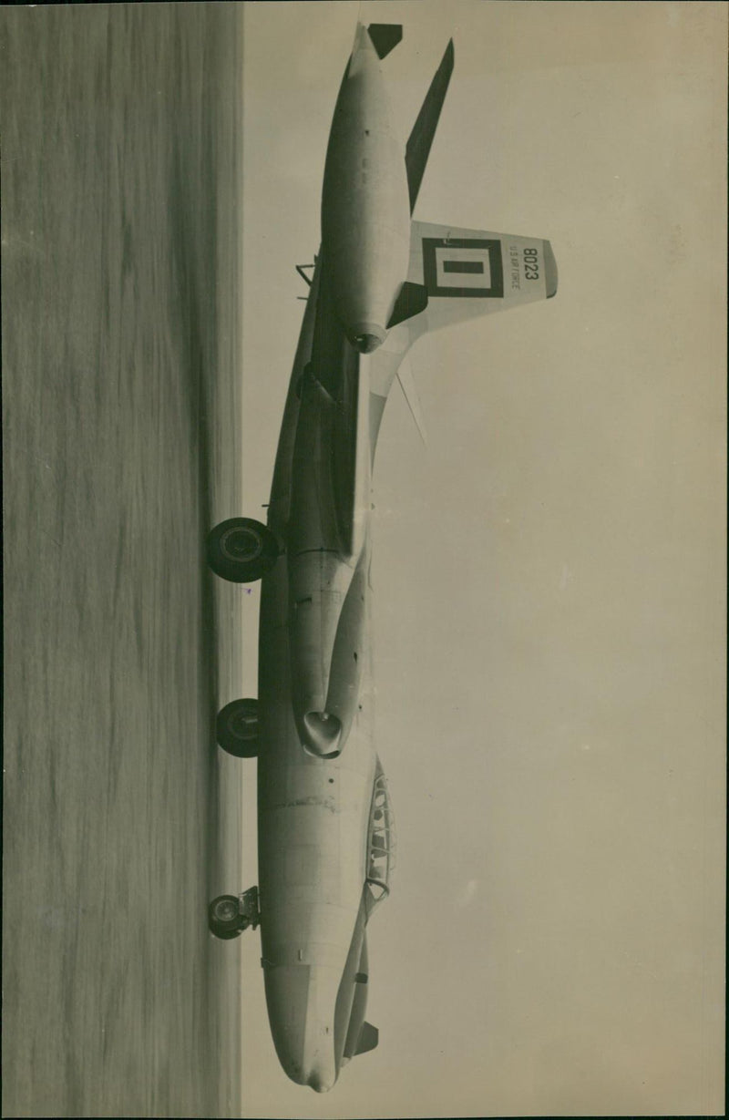 U.S. jet R.B. 45. - Vintage Photograph