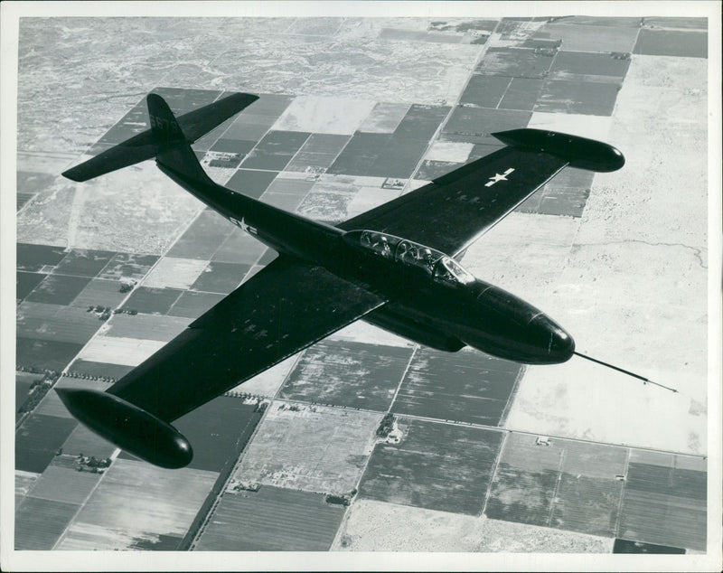 Northrop XF-89, jet fighter. - Vintage Photograph