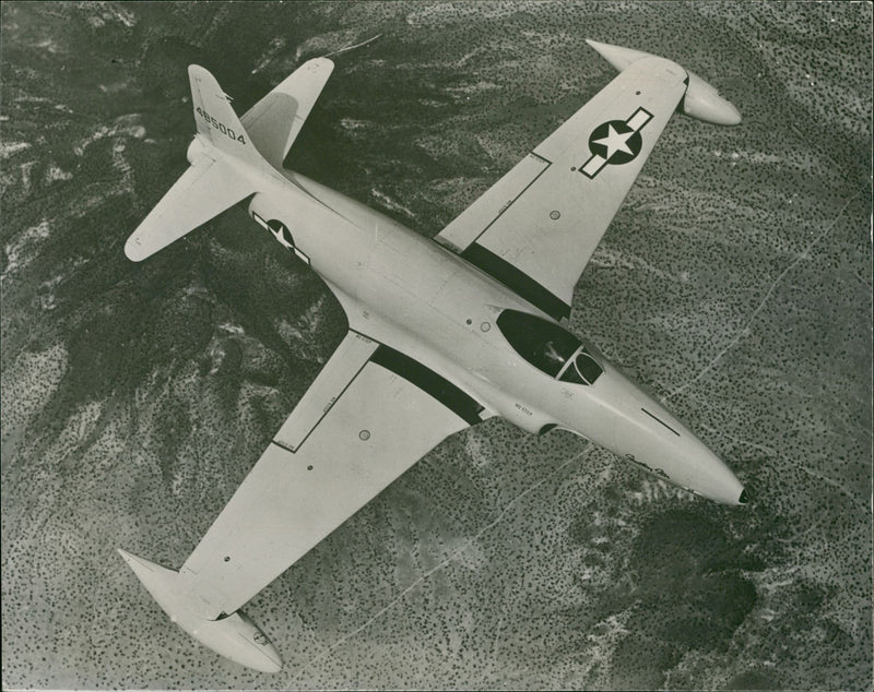 Aircraft: Shooting Star. - Vintage Photograph