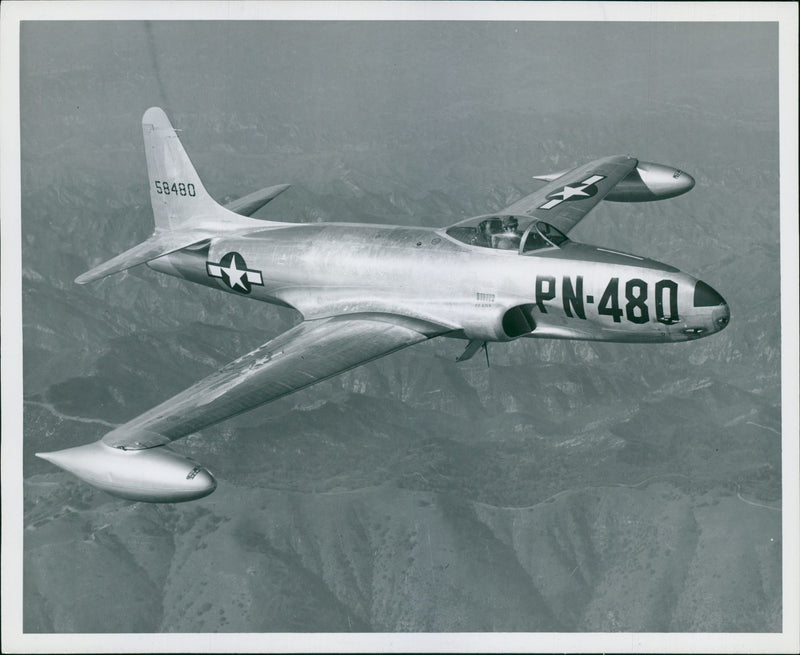 Aircraft: Shooting Star. - Vintage Photograph