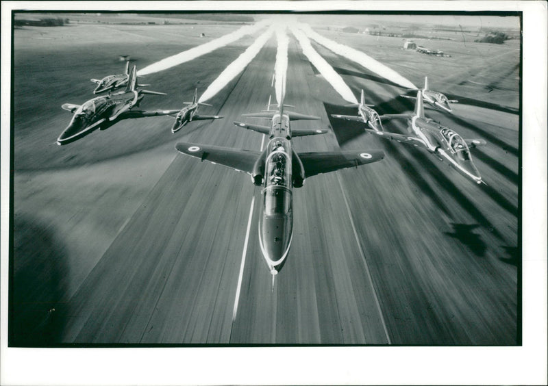 Aircraft Red Arrow - Vintage Photograph