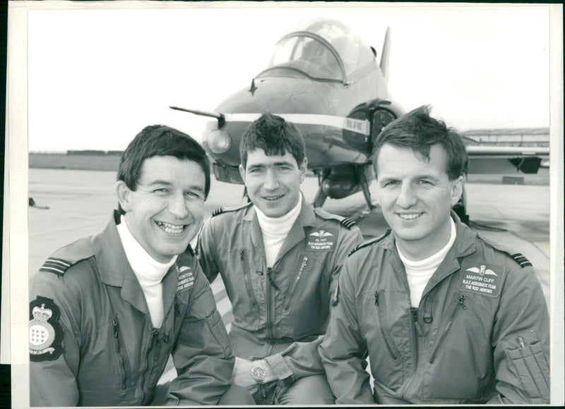 Aircraft Red Arrow - Vintage Photograph