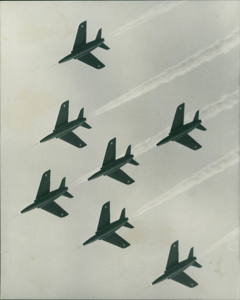 Aircraft Red Arrow - Vintage Photograph