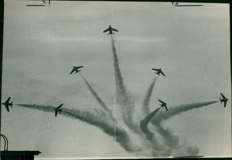 Aircraft Red Arrow - Vintage Photograph