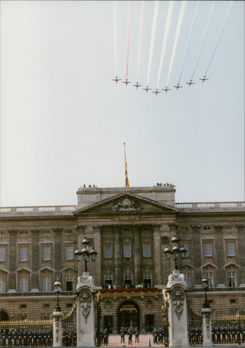 Aircraft Red Arrow - Vintage Photograph