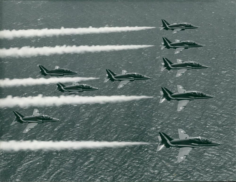 Aircraft Red Arrow - Vintage Photograph