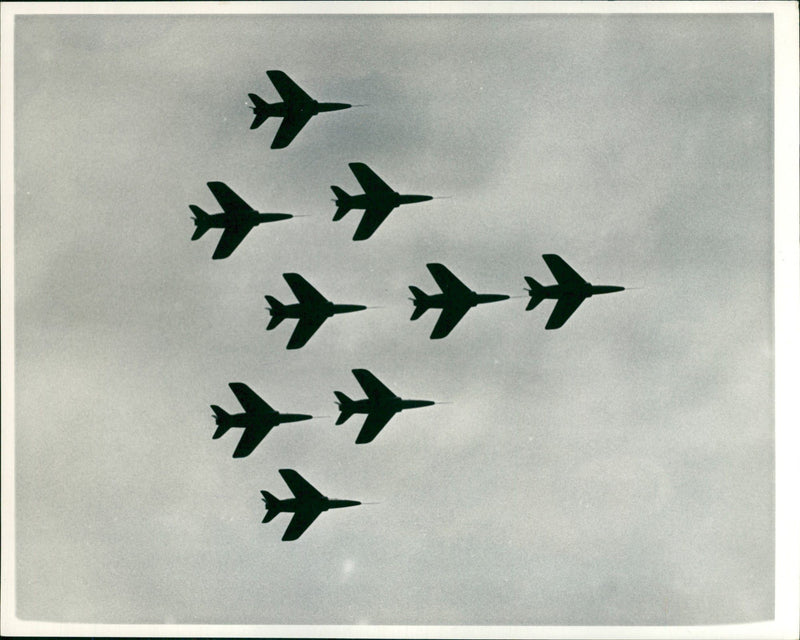 Aircraft Red Arrow - Vintage Photograph