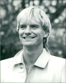 The Police: Sting. - Vintage Photograph