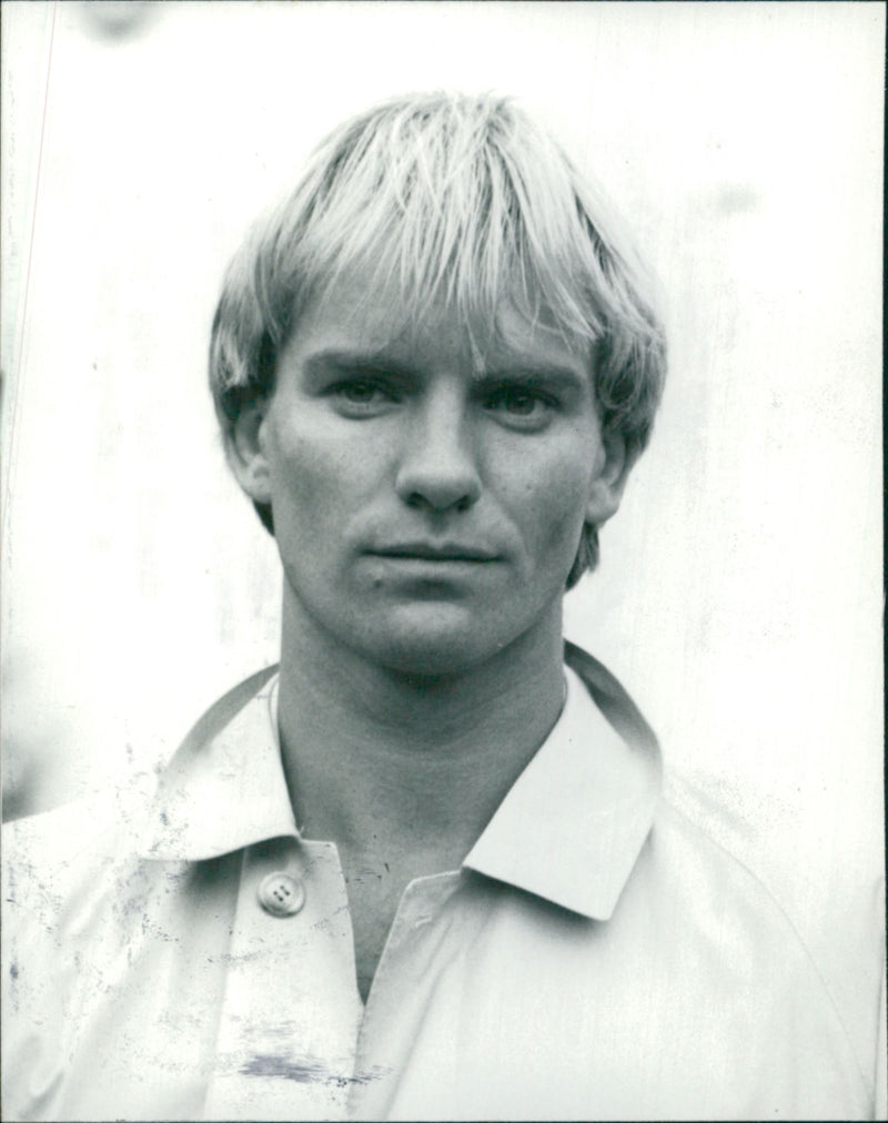 The Police: Sting. - Vintage Photograph