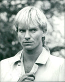 The Police: Sting. - Vintage Photograph