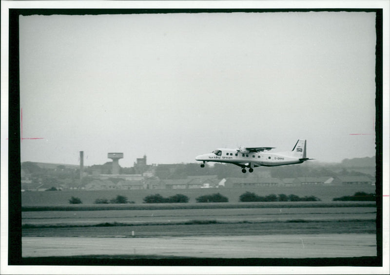 Suckling Airways Aircraft:Suckling Airways - Vintage Photograph