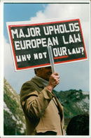 Animals right - Vintage Photograph