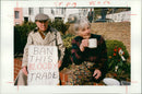 Animals right protesters - Vintage Photograph